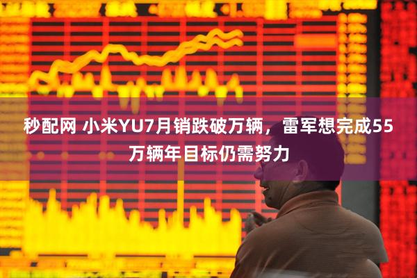 秒配网 小米YU7月销跌破万辆，雷军想完成55万辆年目标仍需努力