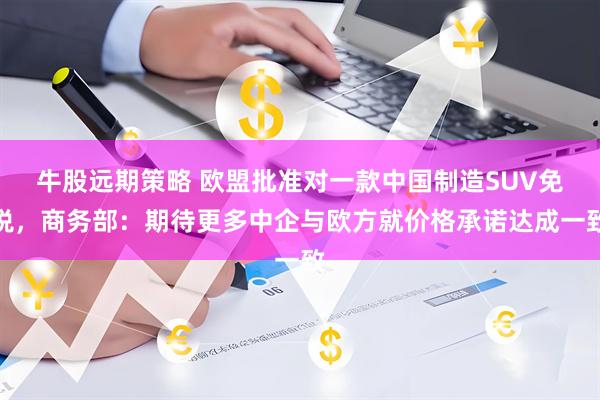 牛股远期策略 欧盟批准对一款中国制造SUV免税，商务部：期待更多中企与欧方就价格承诺达成一致